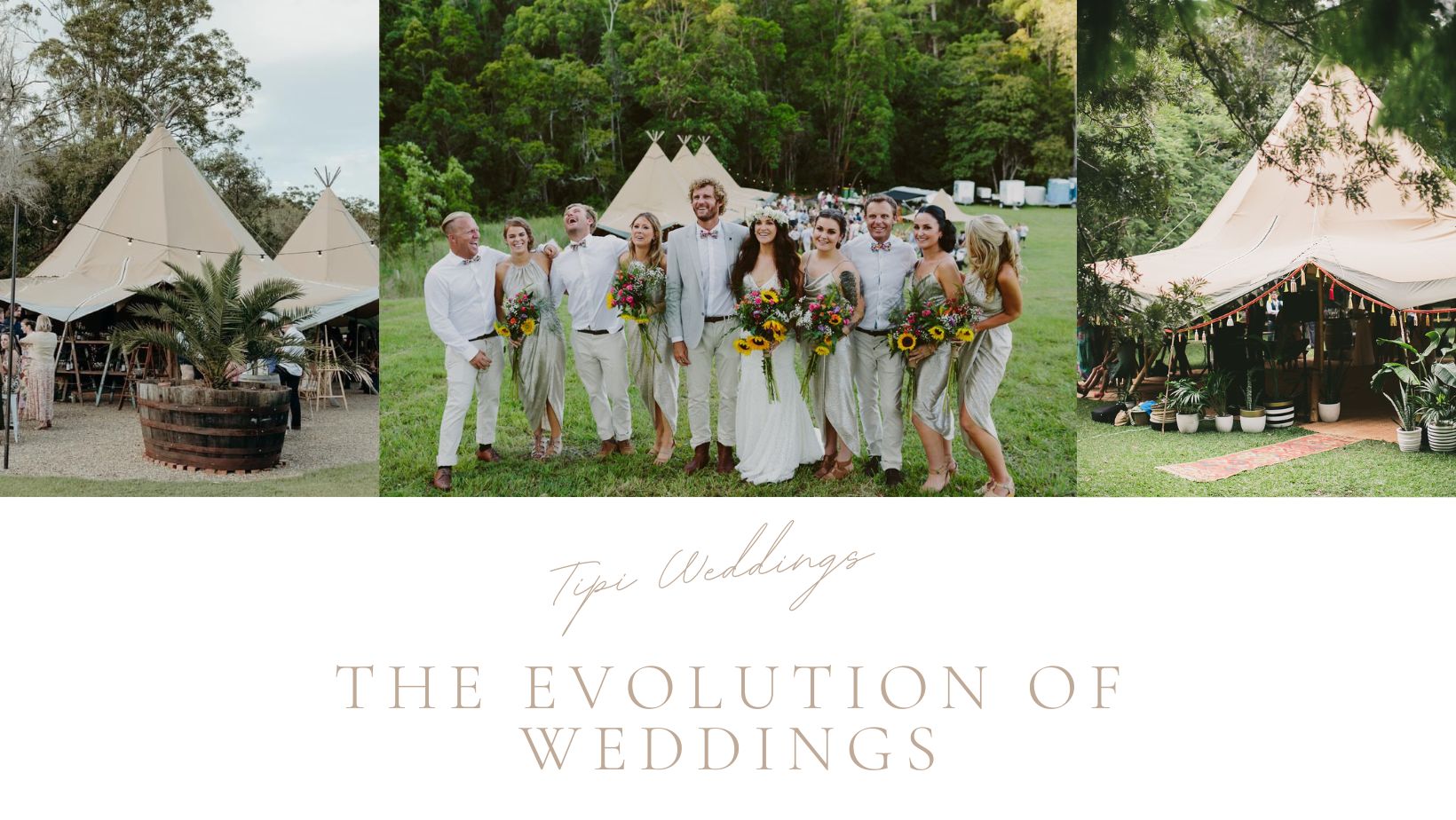 LATEST TIPI WEDDINGS Gold Coast Tipi Hire