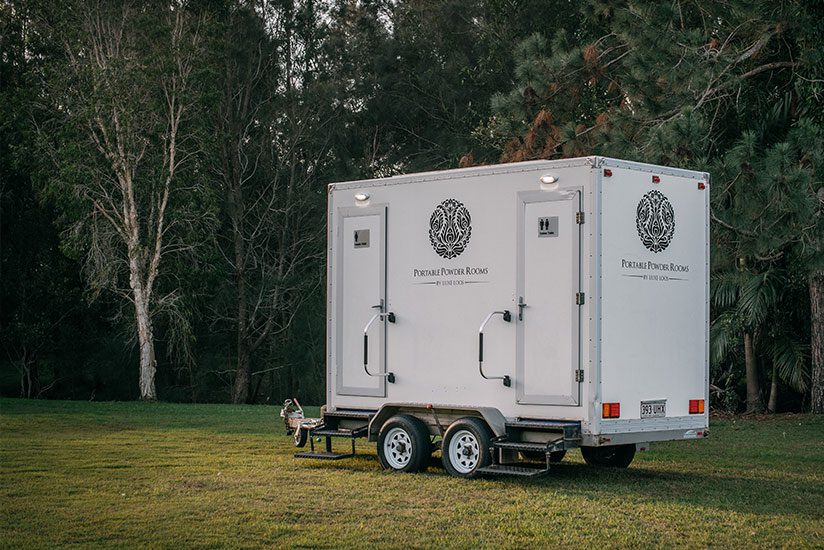 PORTABLE POWDER ROOMS Gold Coast Tipi Hire