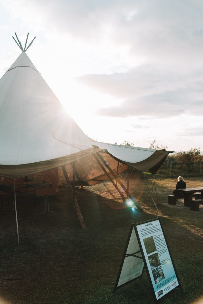 swell fringe festival tipi hire