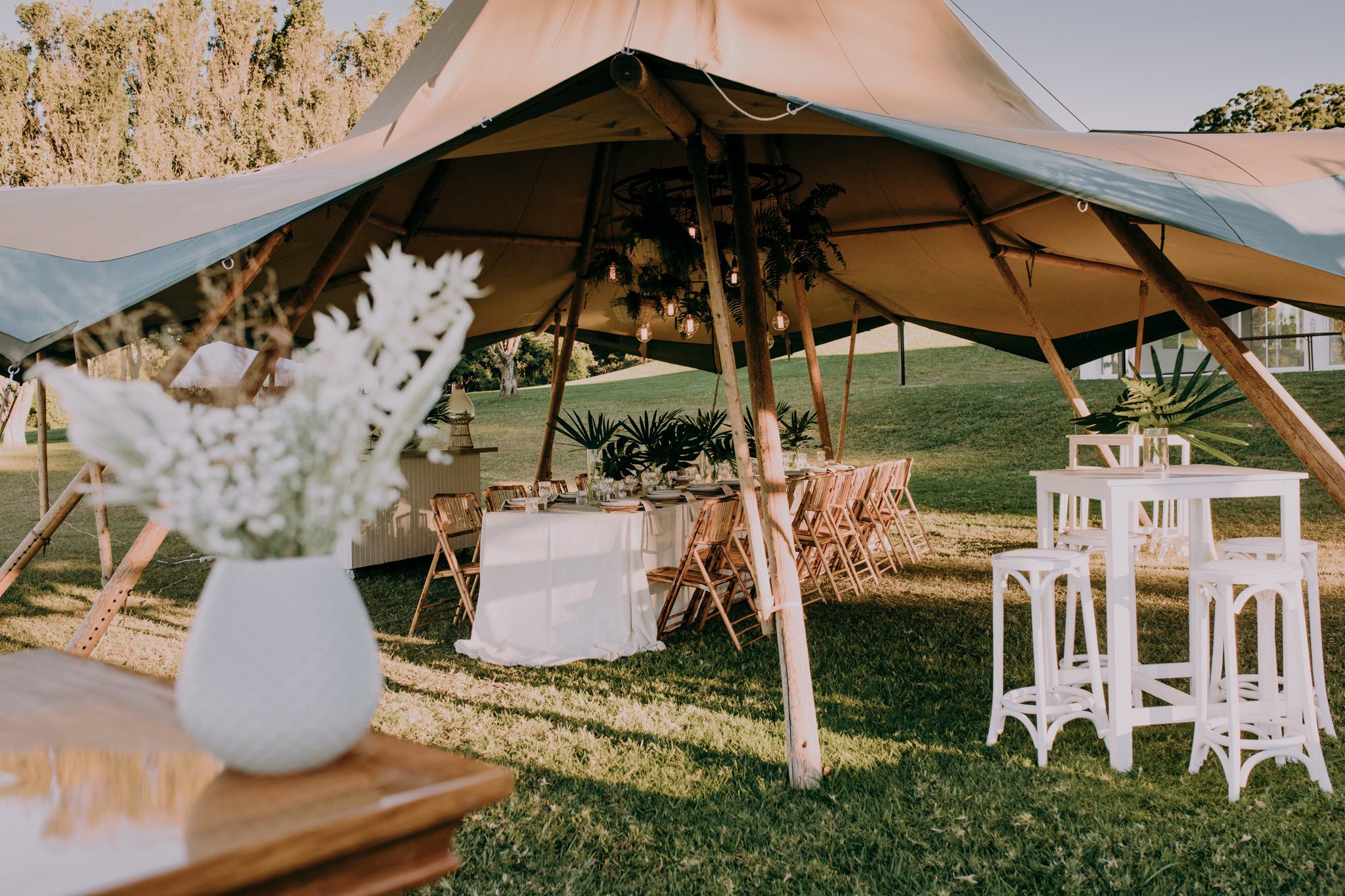 Tipi Wedding Hire Styling