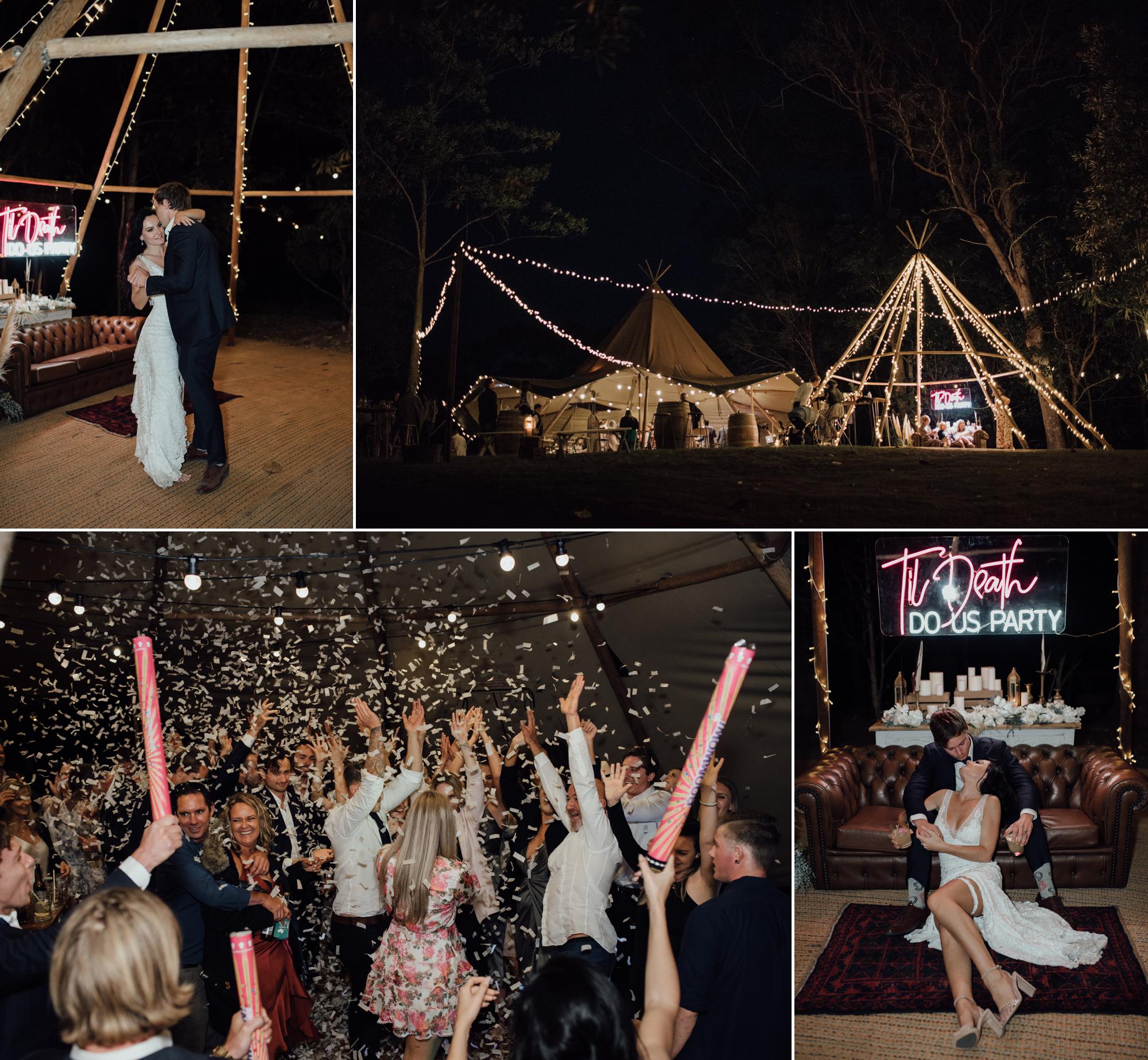 DIY Tipi Wedding
