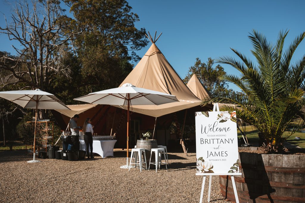 Epic Tipi Wedding Gold Coast