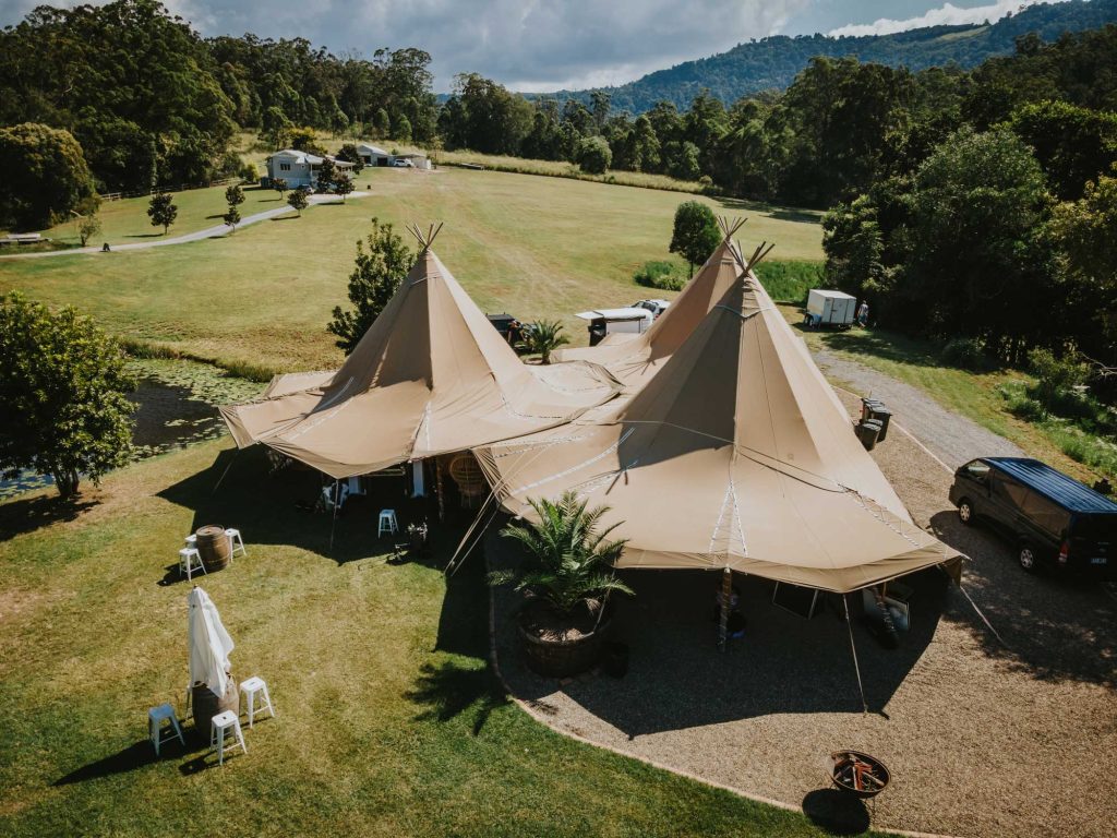 Tipi wedding package gold coast