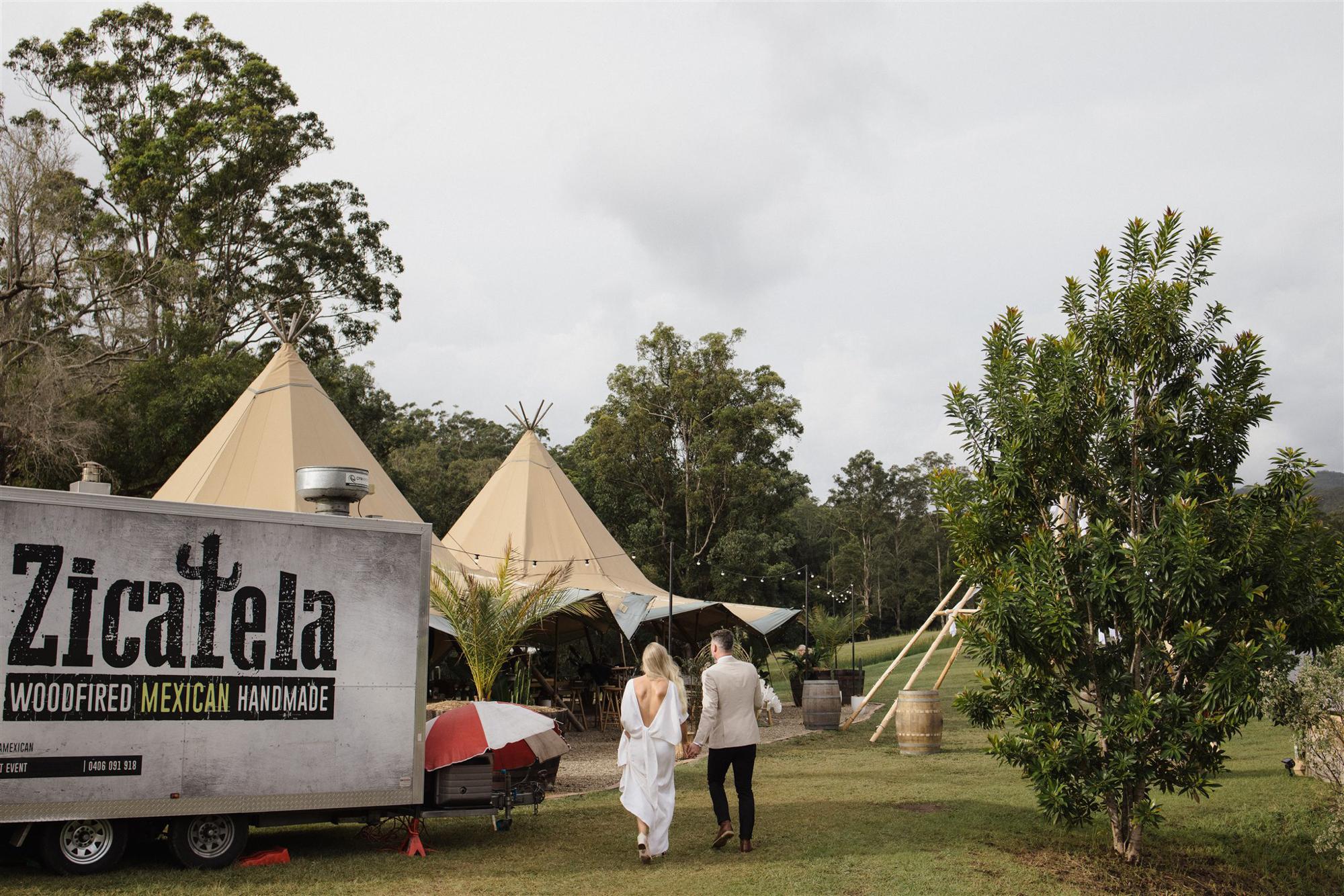 gold coast farm house tipi wedfest