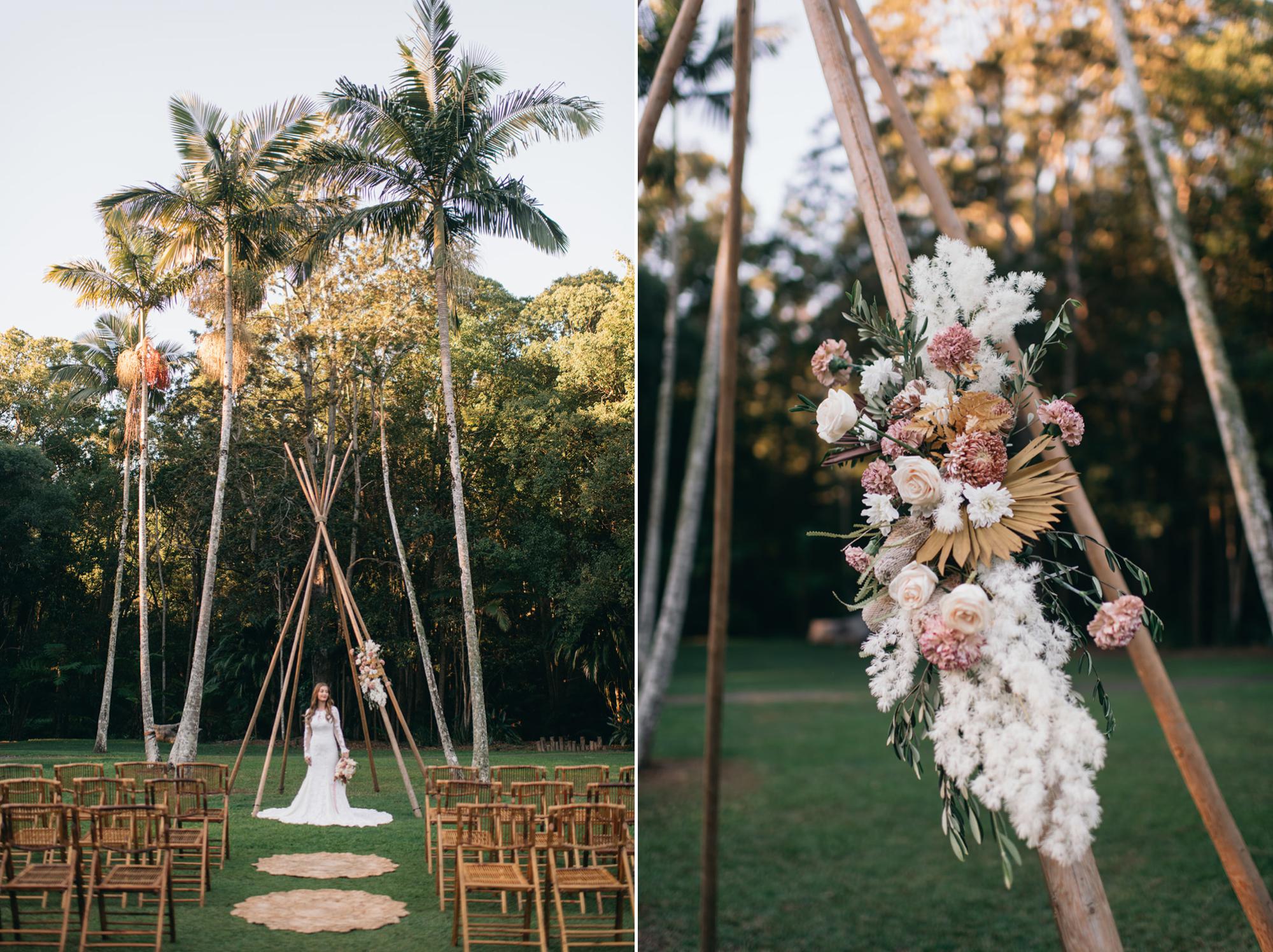 Tipi Wedding Gold Coast 