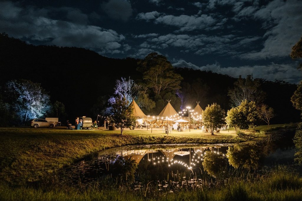 Best Tipi Wedding Gold Coast Farm House