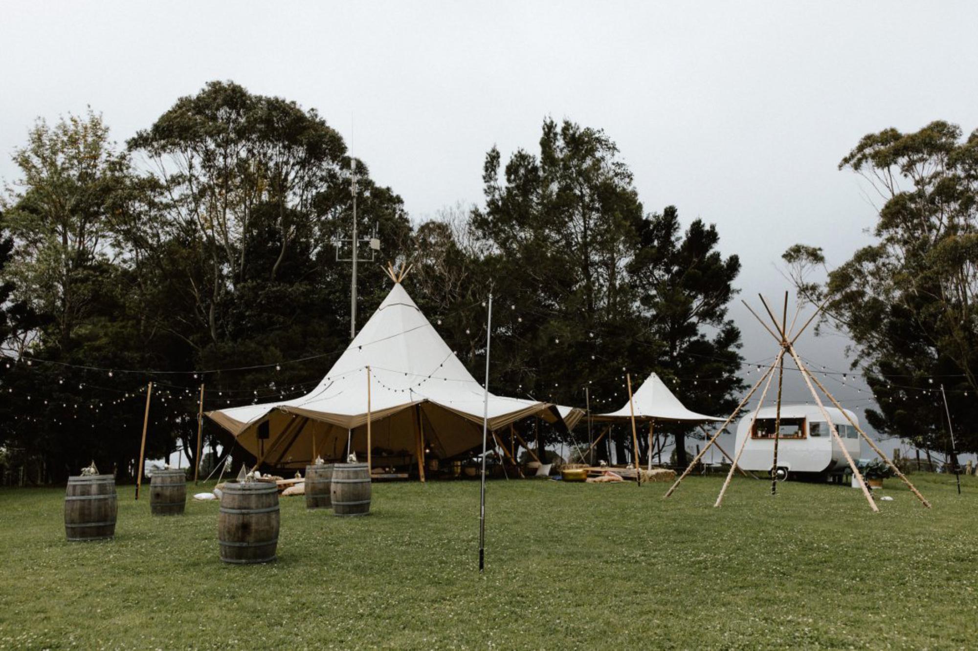 Providence Farm Tipi Wedding