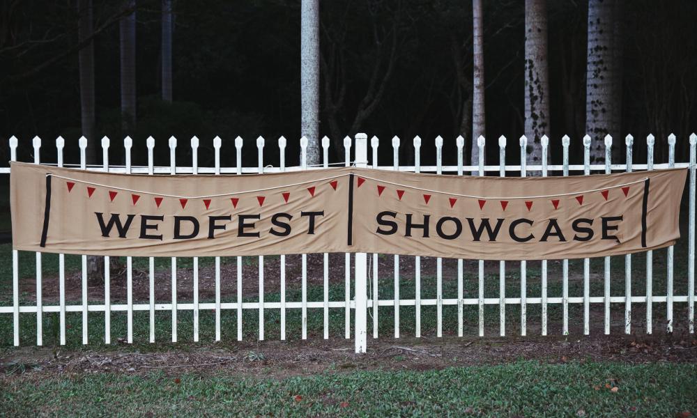 Wedfest, gold coast tipi, gold coast wedding, marquee hire