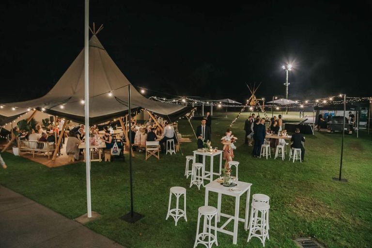 Kirra Hill Tipi Wedding Jess & Scott