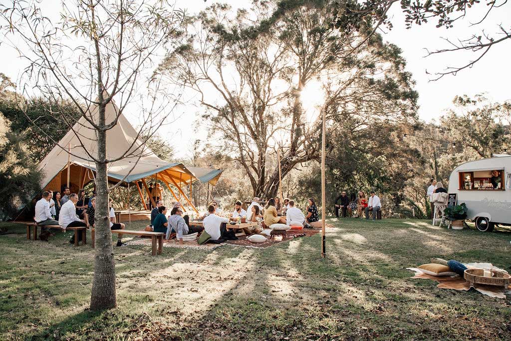 Tipi hire Wedding Single Kata