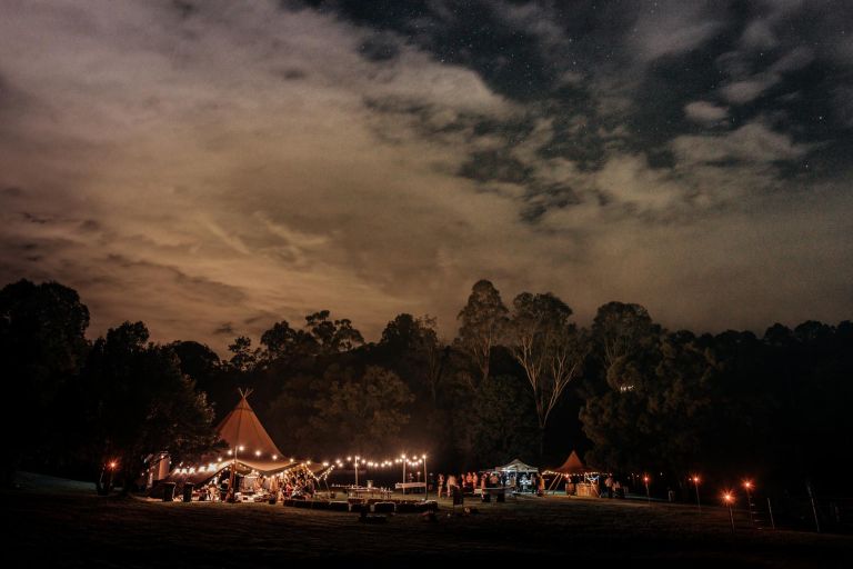 Country Boho Tipi Wedding