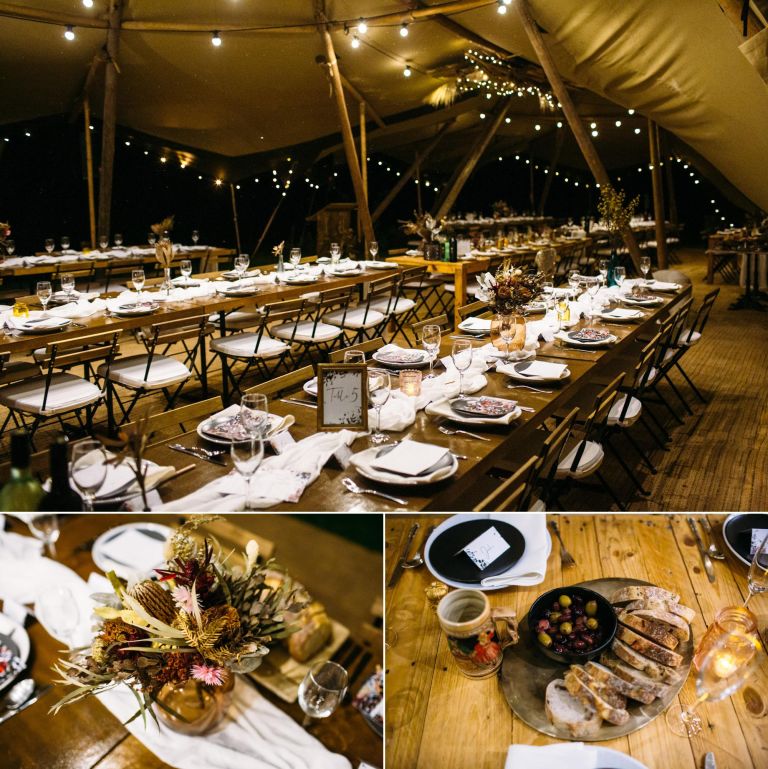 Tipi Wedding Historic Rivermill