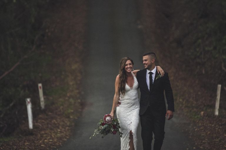 Gold Coast Farm House Wedding Tipi