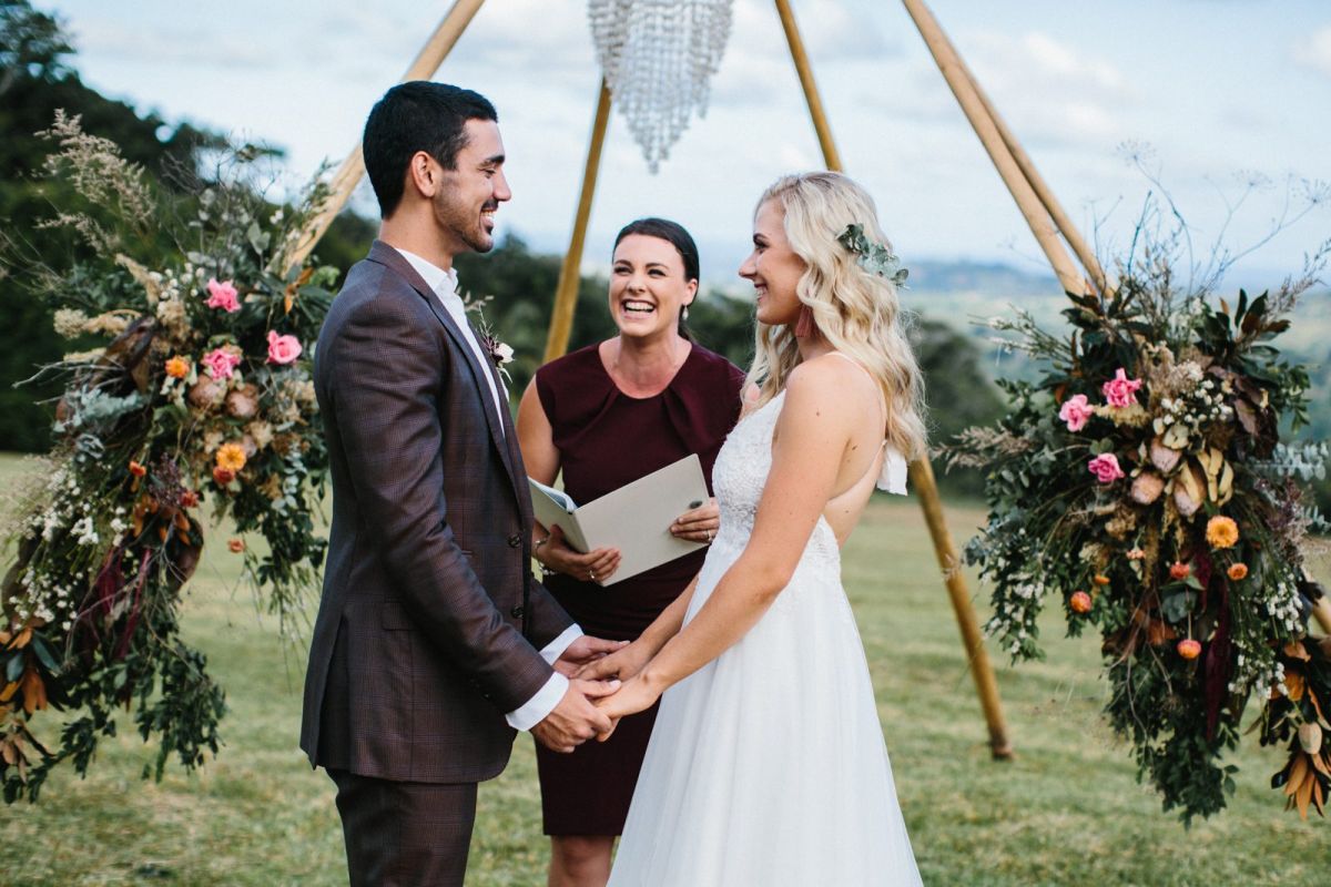tipi wedding celebrant