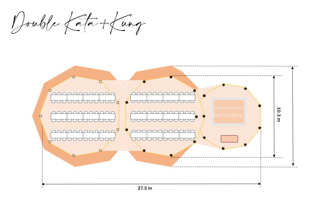 Double Kata & Kung Floor Plan