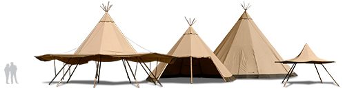 view our tipi hire range