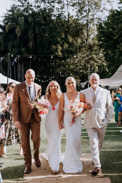 The Acre Boomerang Farm Tipi Wedding Same Sex Dad + Brides